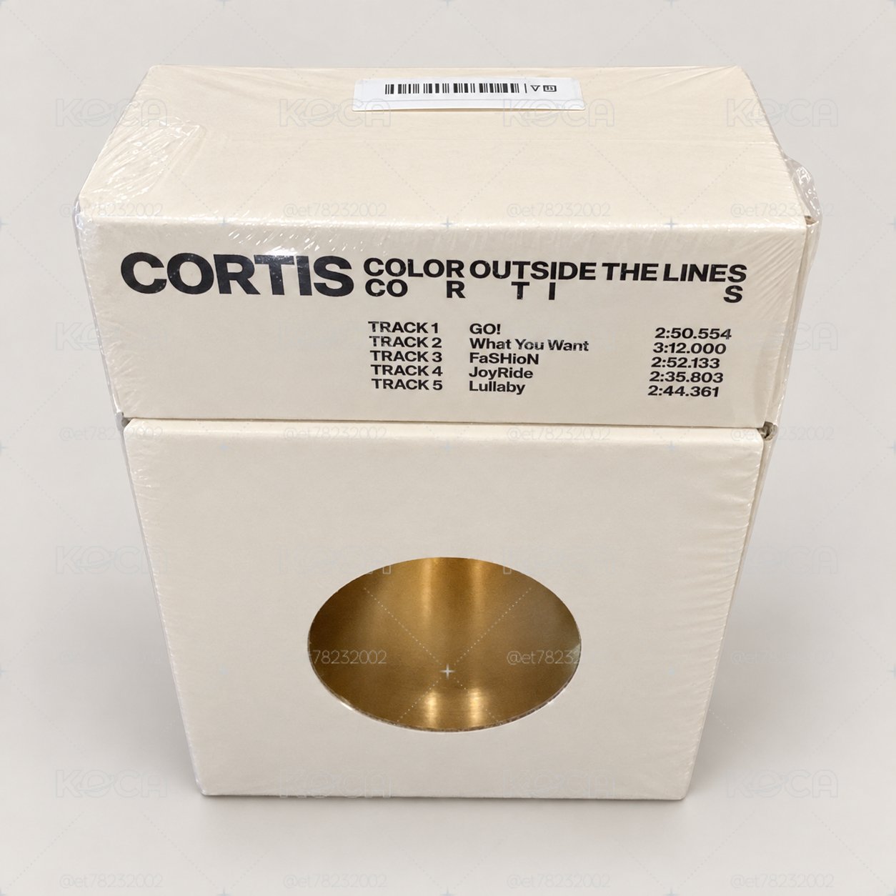 【全新未拆】CORTIS 1st EP COLOR OUTSIDE THE LINES SINGING BOWL版
