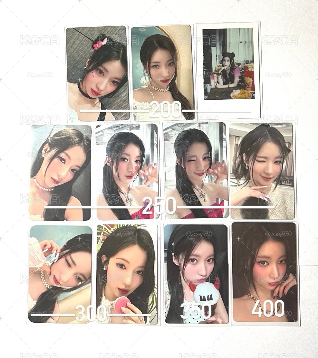 Asa小卡（少量隊友、專輯