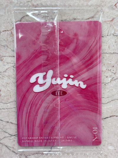 安俞真 Anyujin IVE 2026 日本萬代威化餅卡片系列 第二彈 隨機卡 N-01