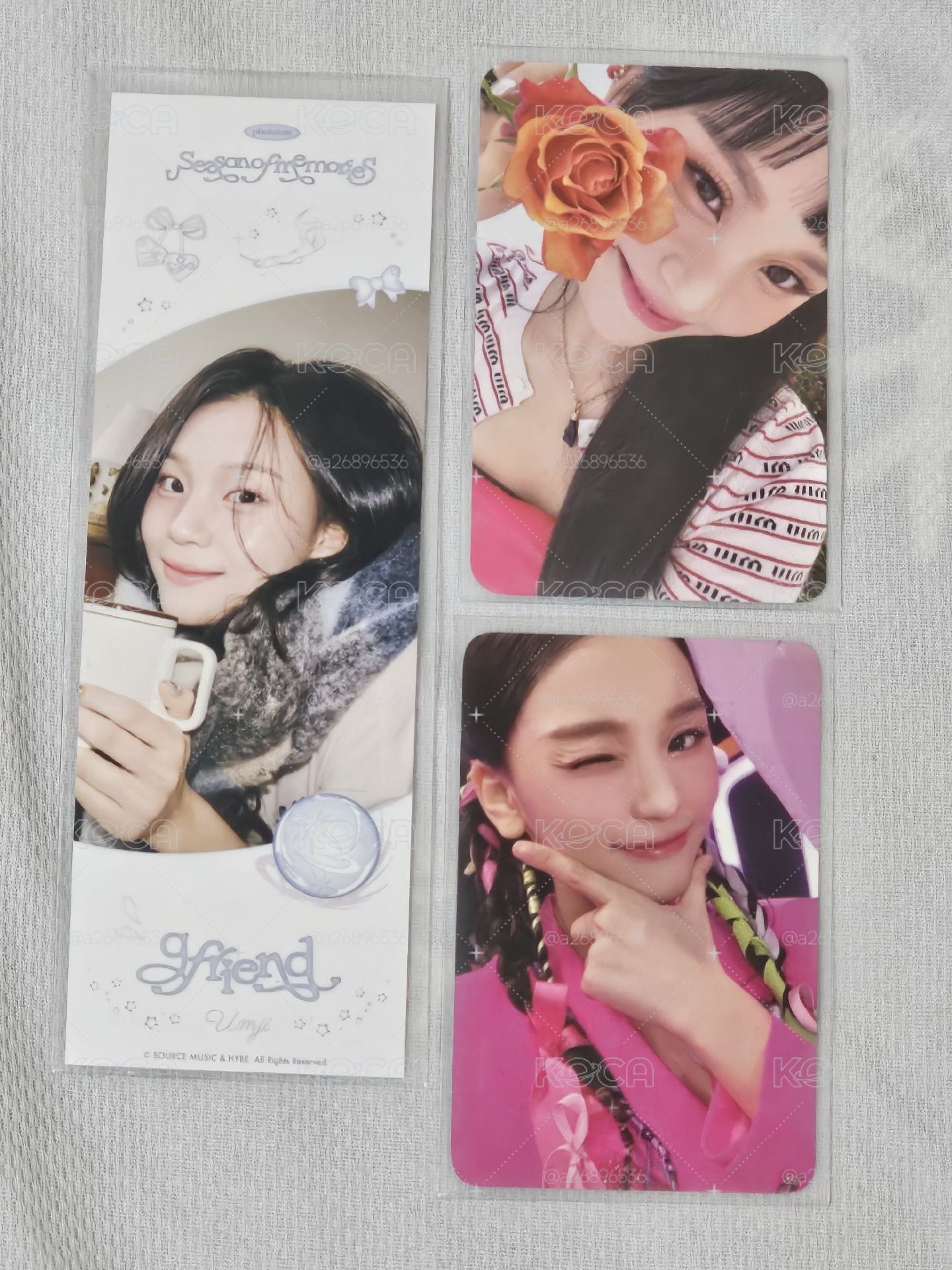 Gfriend viviz umji 四格卡 特典