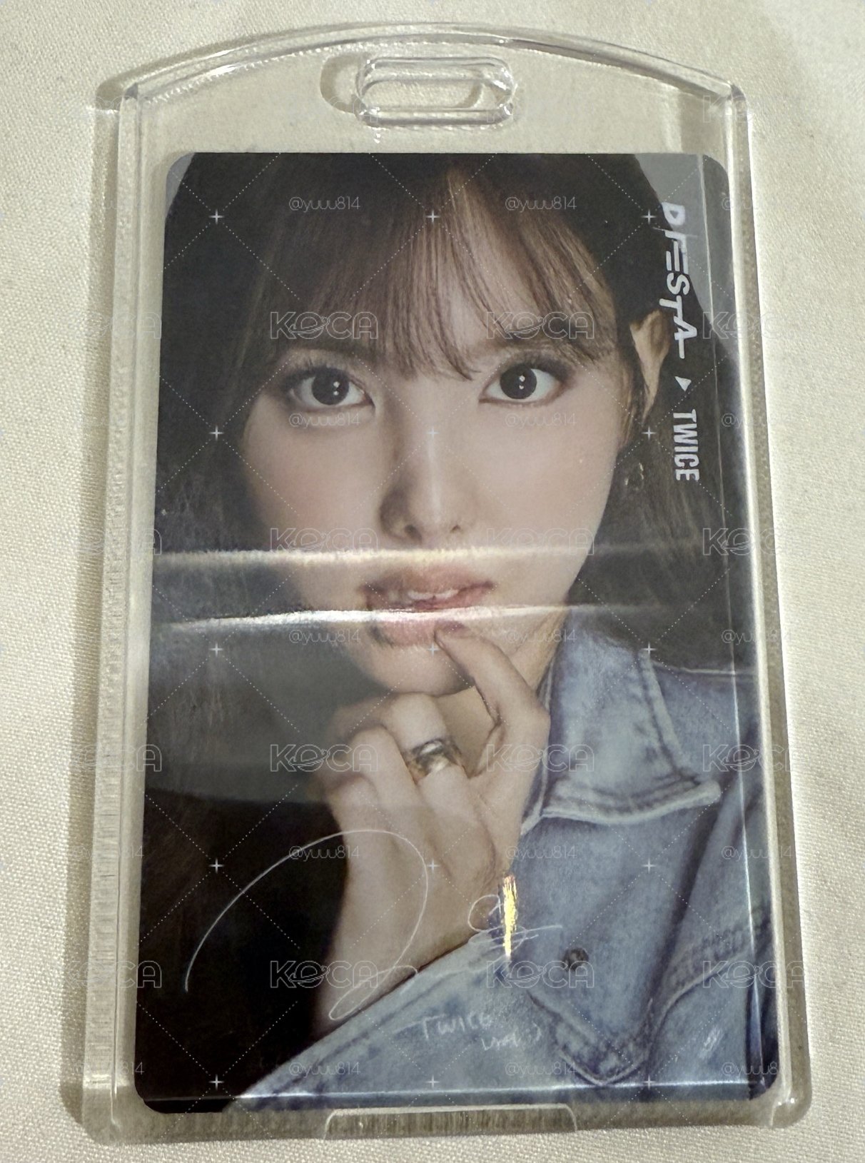 2023 D'FESTA 台灣場TWICE 娜璉 小卡