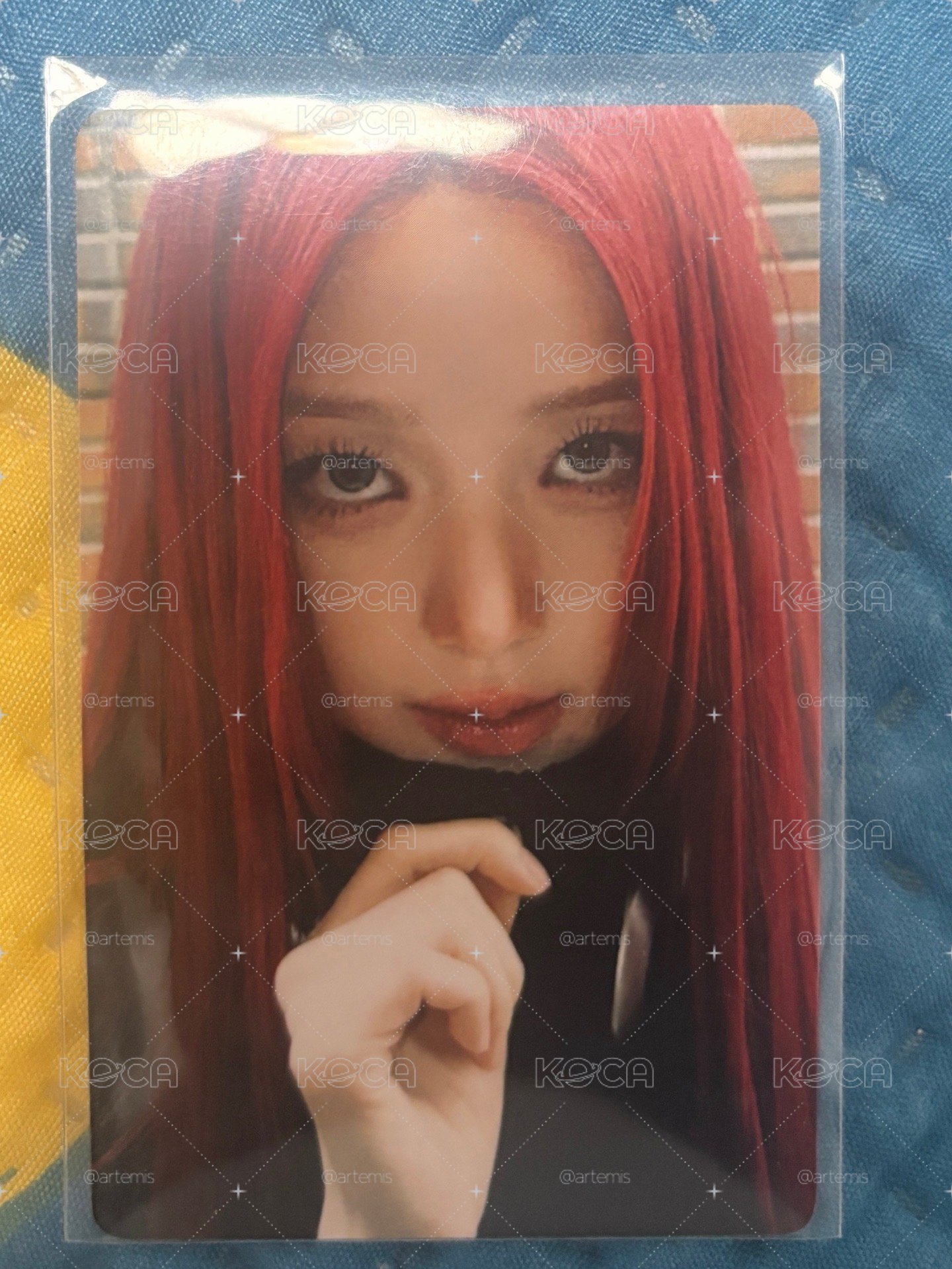 UNCHILD Yeeun雜誌小卡、拍立得、手寫信、人生四格