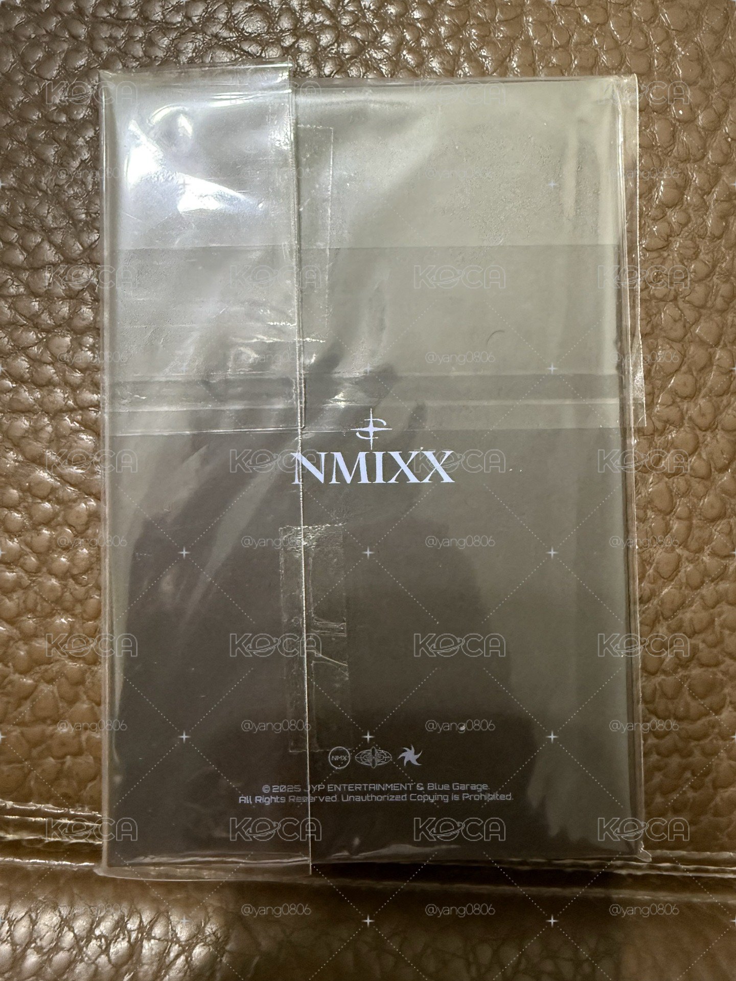 NMIXX世巡快閃店Lucky draw一等獎 成員親簽明信片書