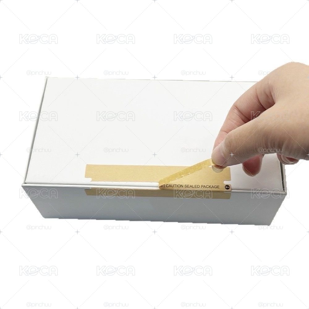 牛皮紙封條封口貼（一卷100貼）