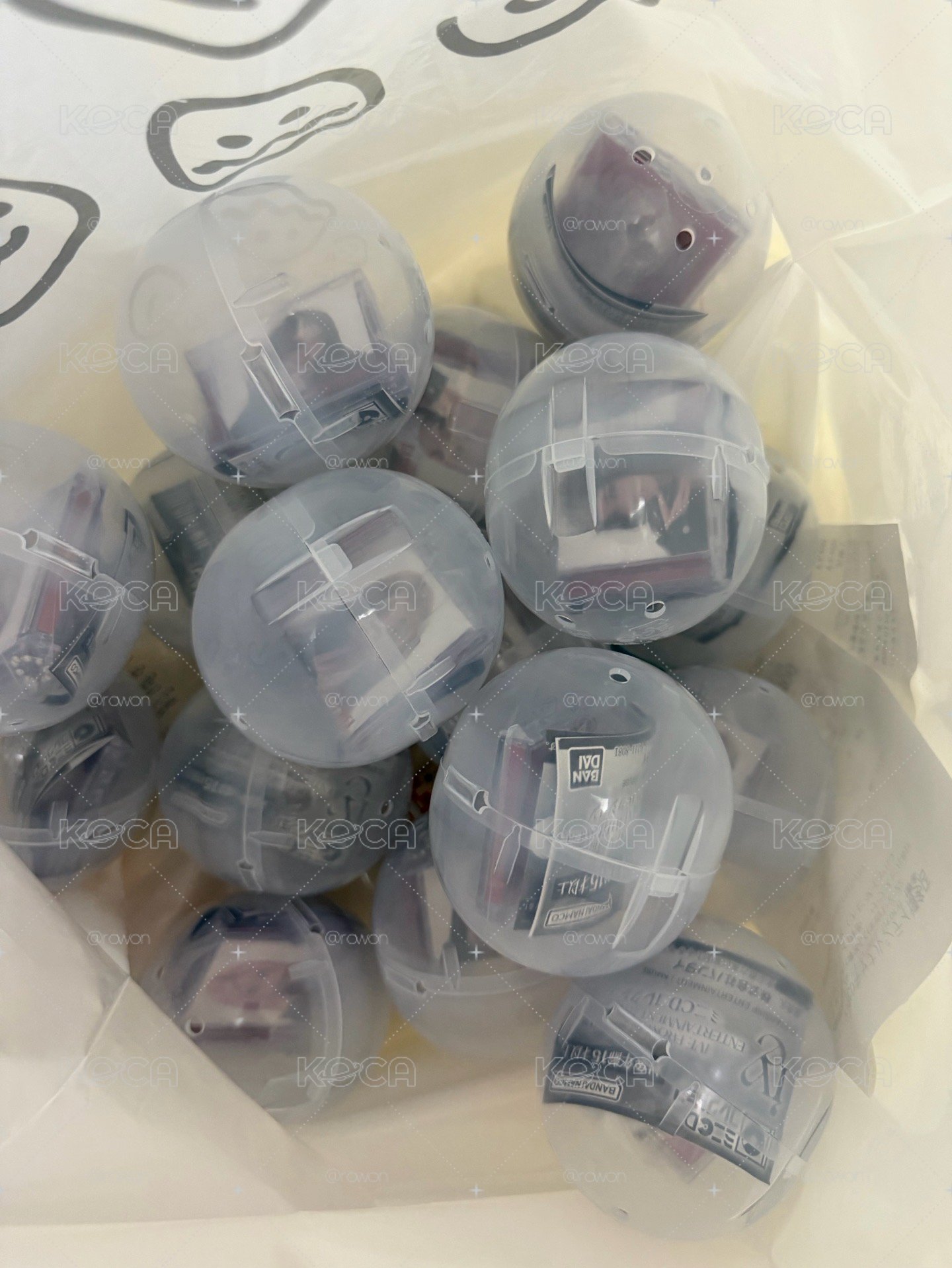 萬代第二彈 秋怜員瑞 扭蛋