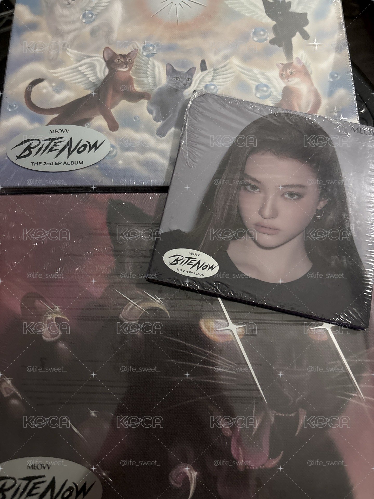 BITE NOW Ella單封 專輯 /BITE NOW 專輯 BEAST ver./ANGEL ver.(三本皆未拆）