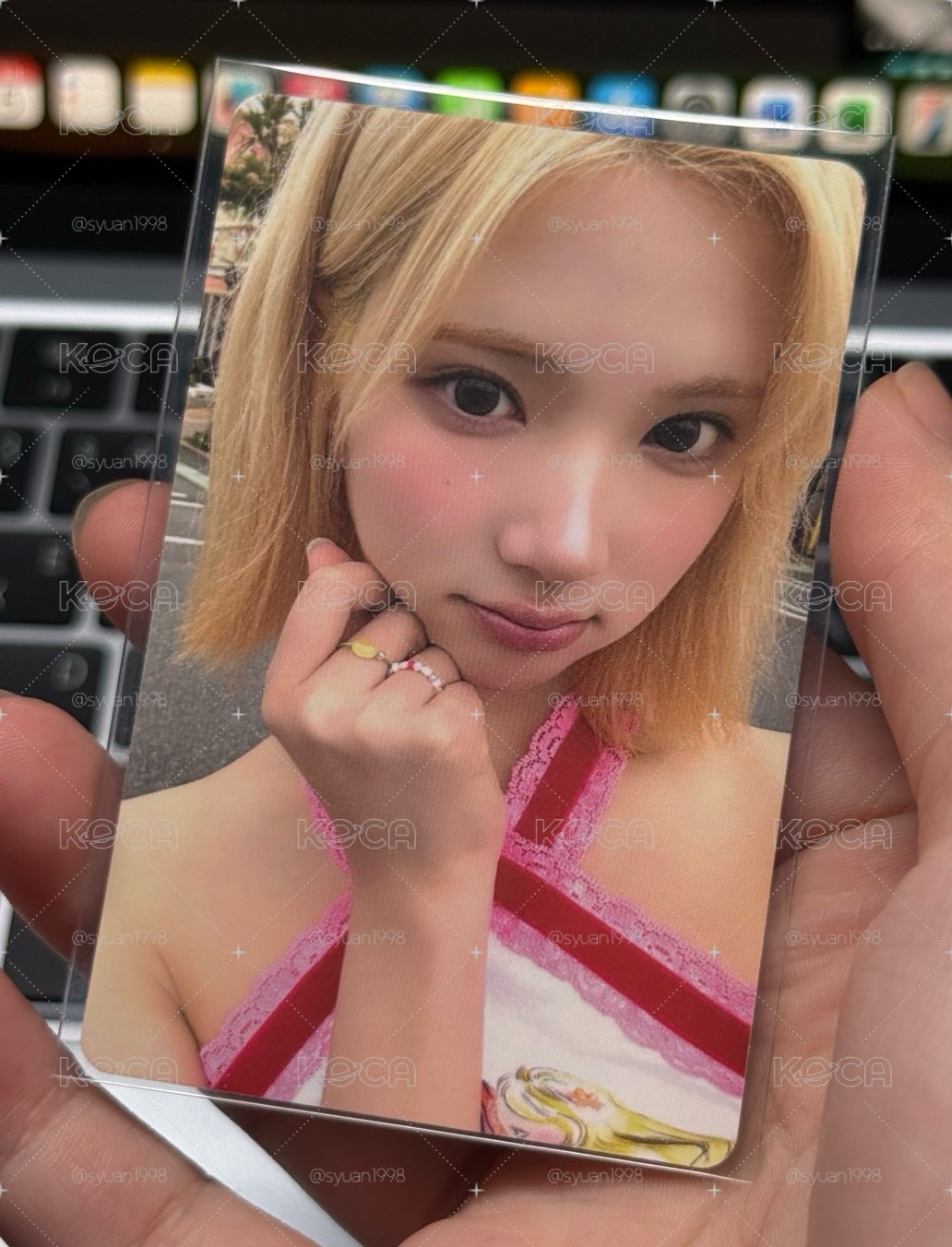 jiwoo keyring 全專