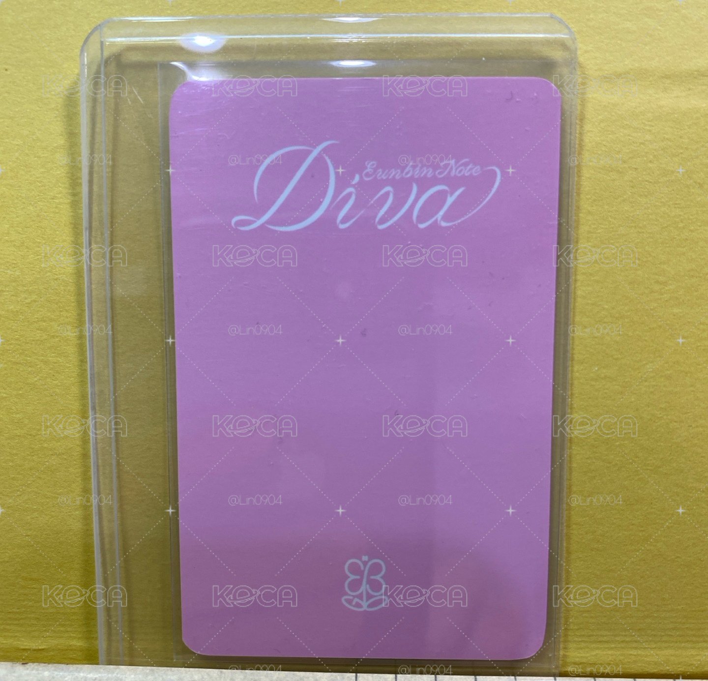 《全新。收藏品釋出》2024年。Diva入場小卡。場限卡