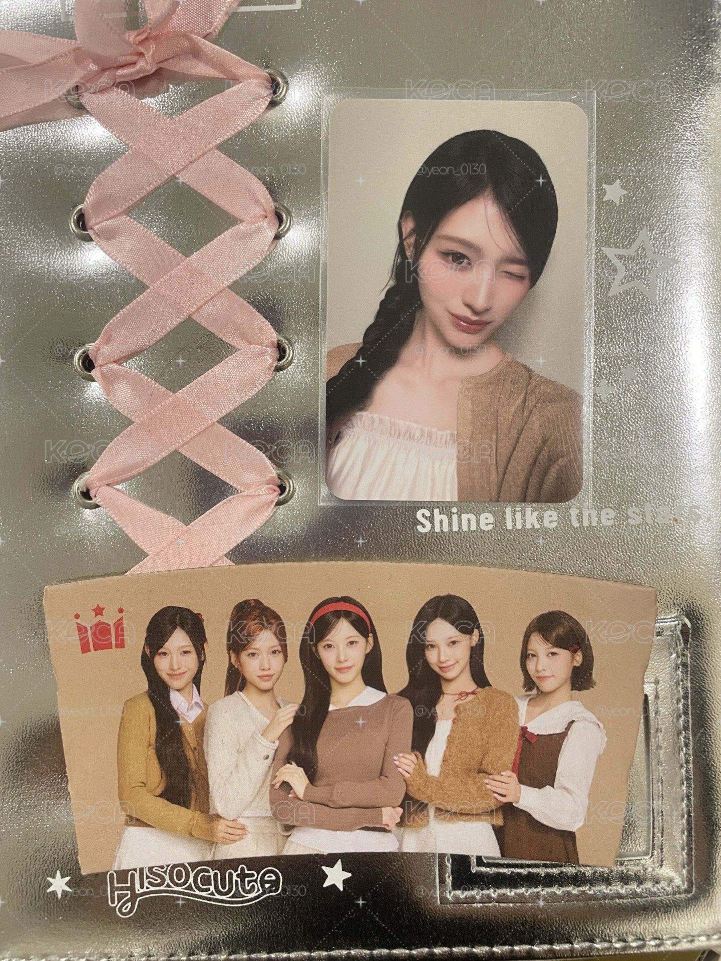 minami hollys小卡+杯套