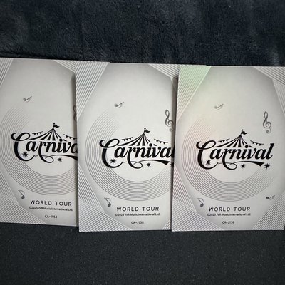 周杰倫嘉年華收藏卡