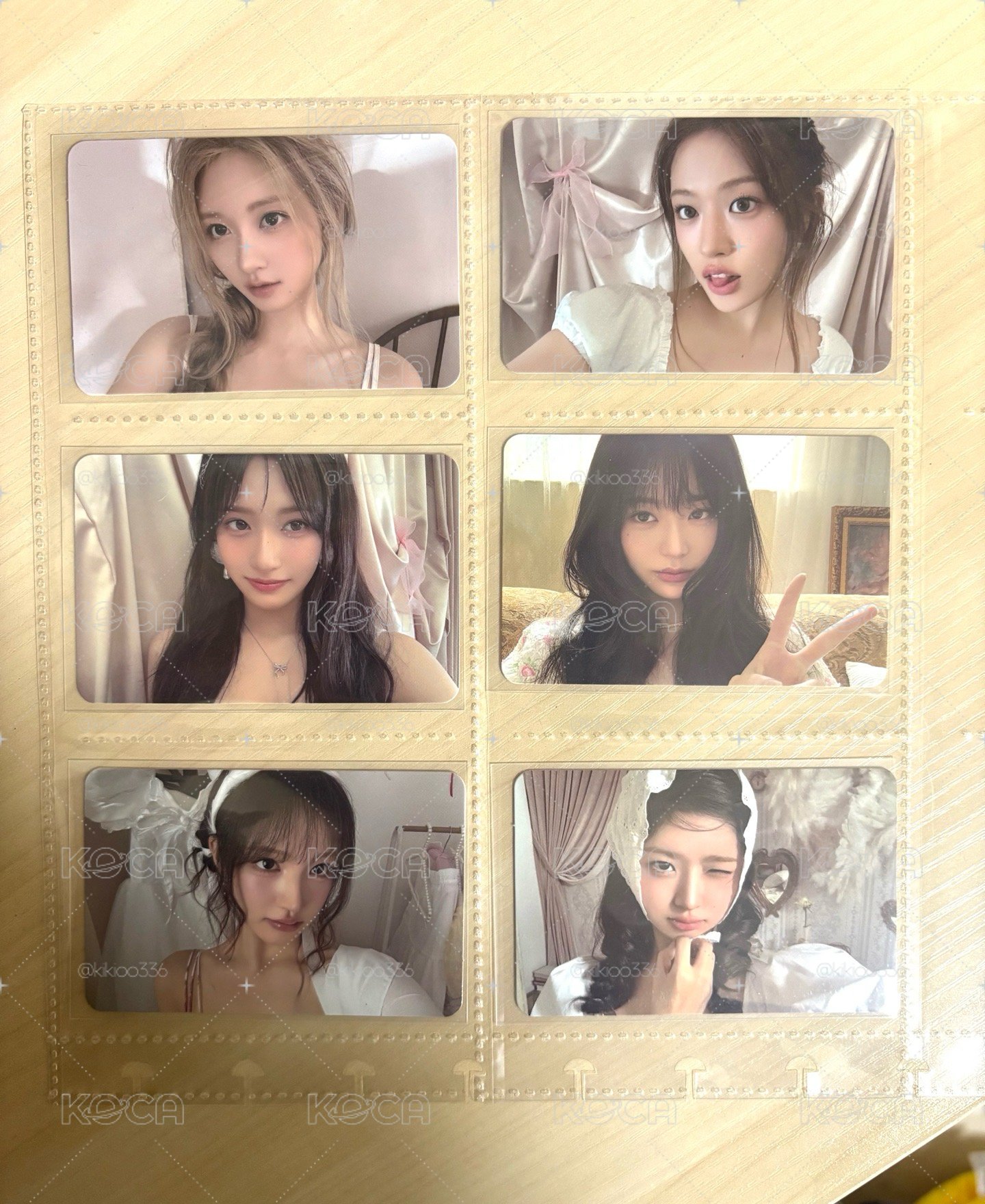 IVE SECRET 專輯卡 MD ver. 一套