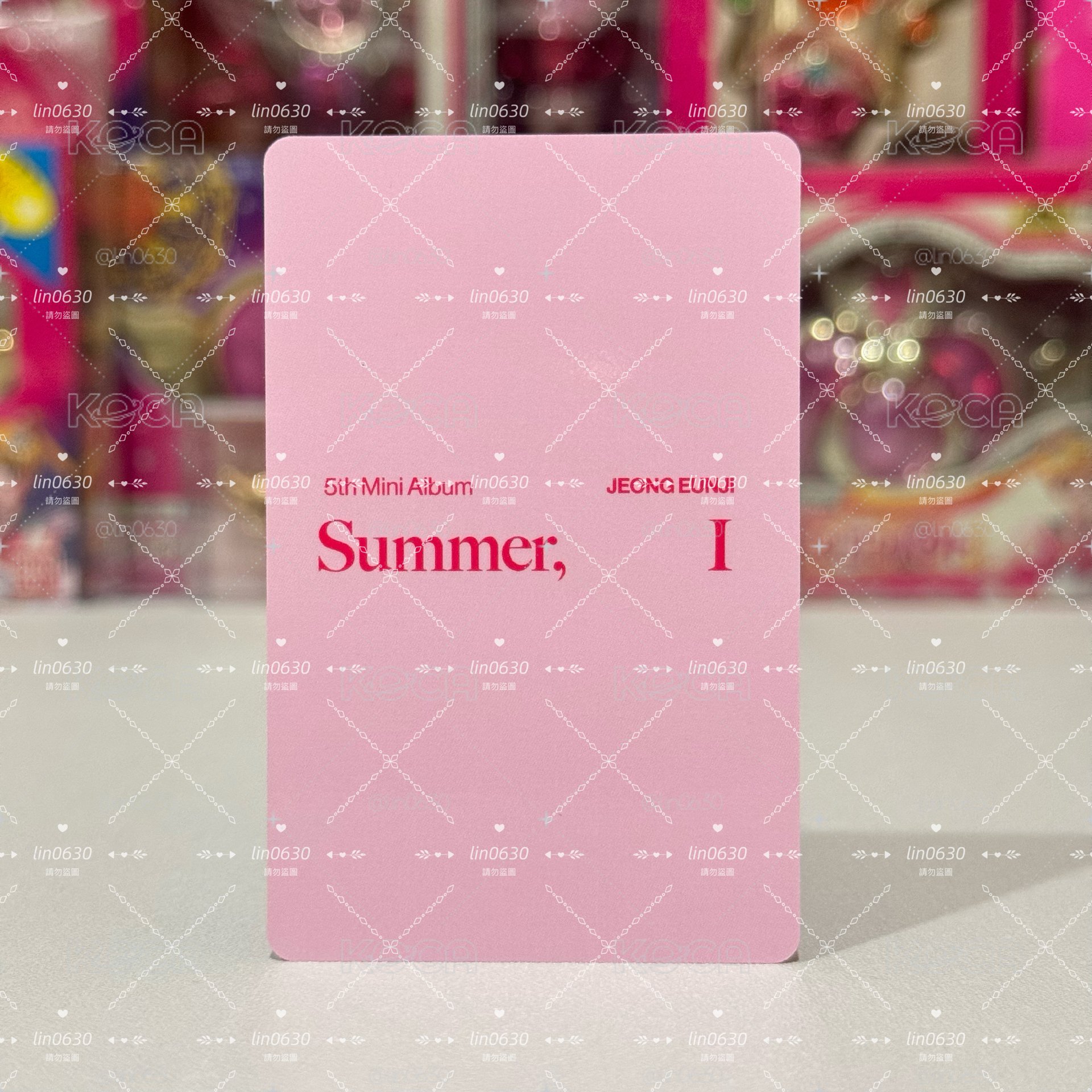 現貨 恩地 SUMMER I 打歌卡
