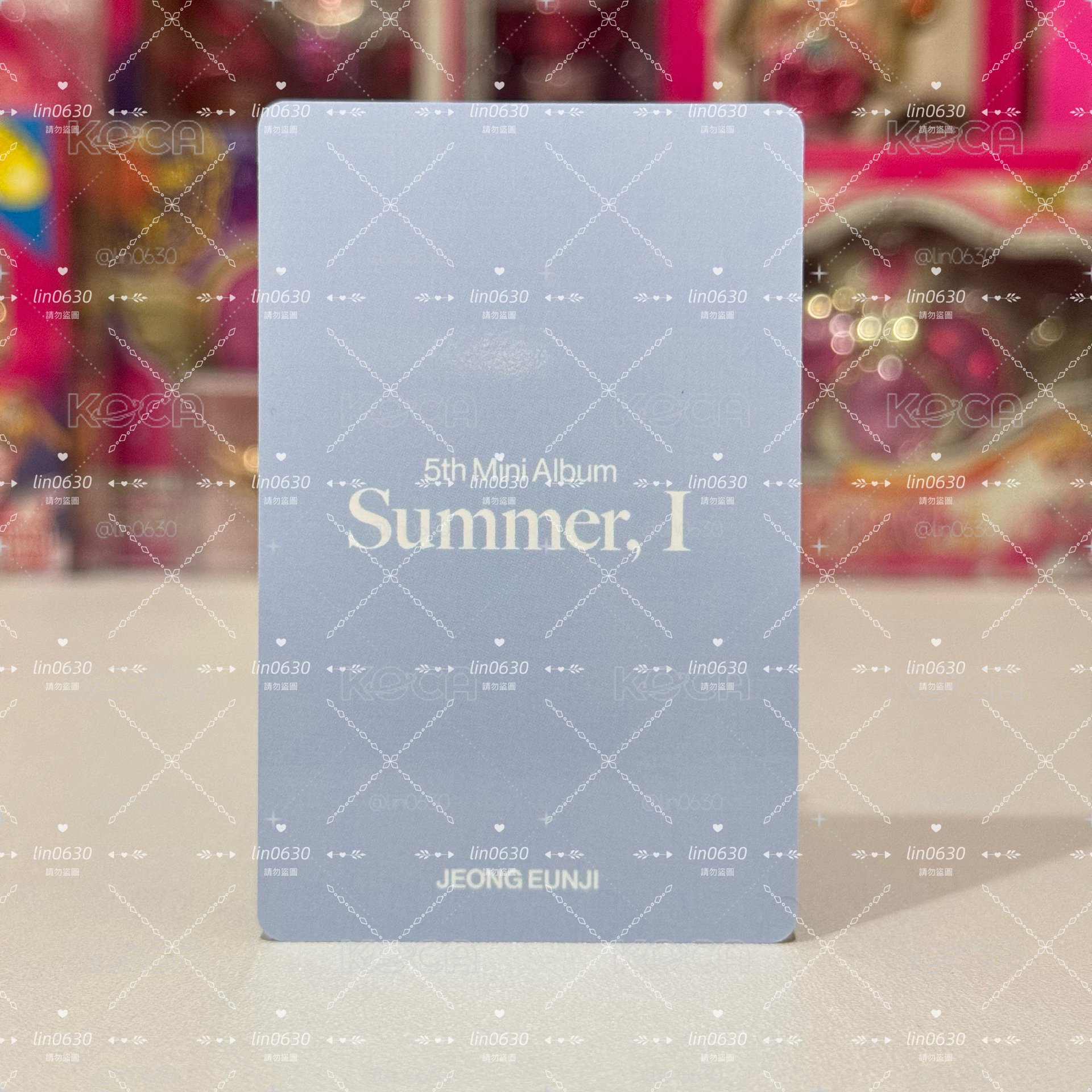 現貨 恩地 SUMMER I 打歌卡