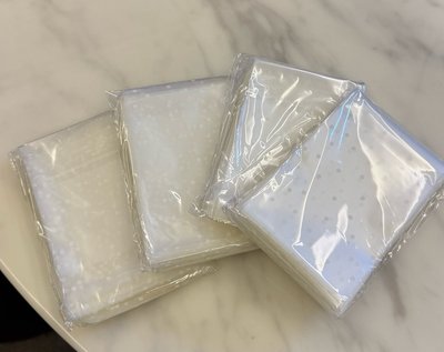 白色波點自黏袋（50個）