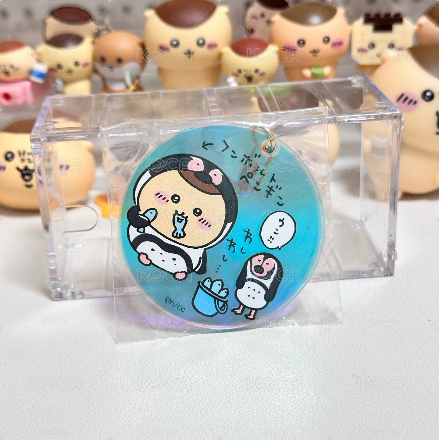 吉伊卡哇栗子饅頭水族館企鵝吊飾chiikawa 