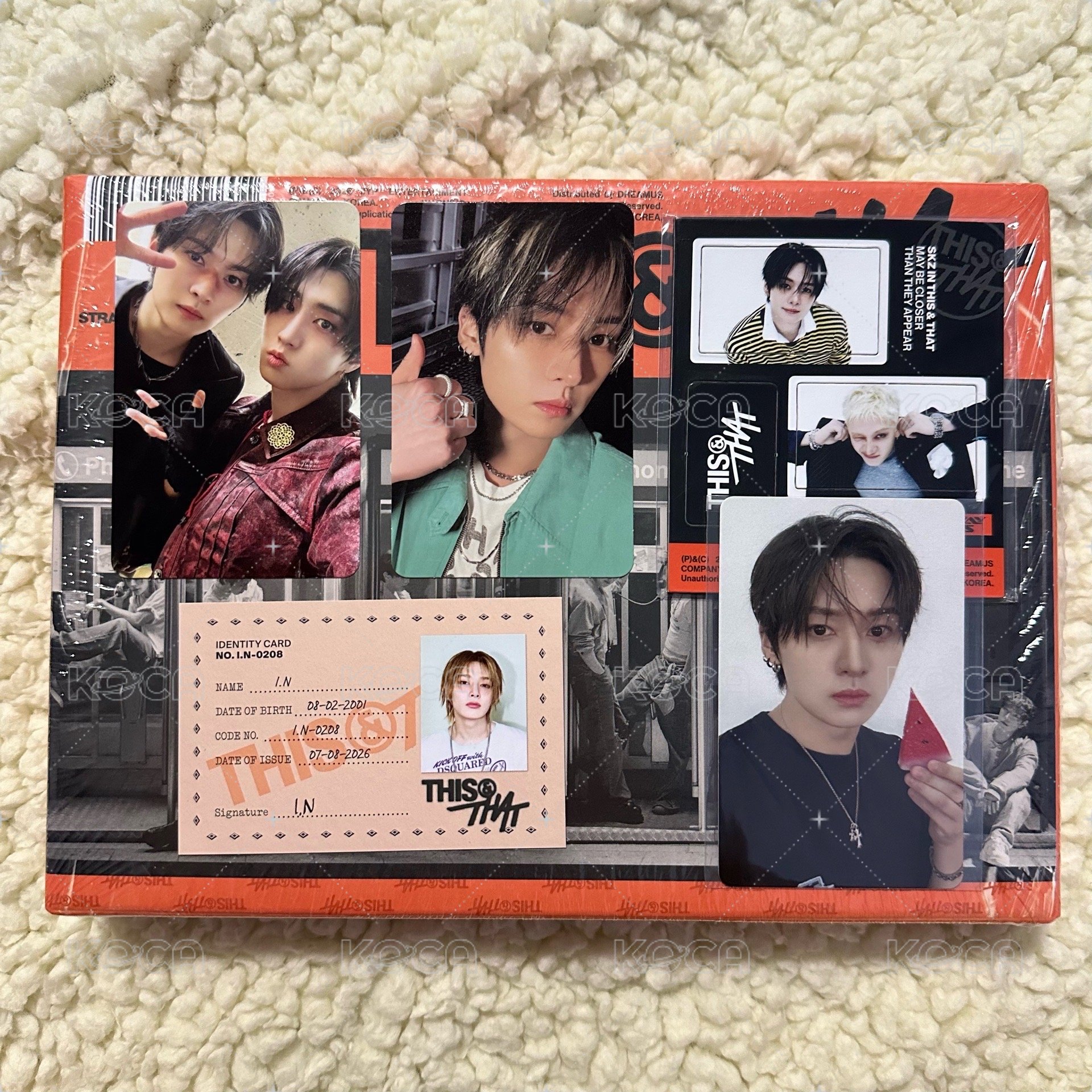 That版旻城雙人卡全專+Fans Shop旻特典