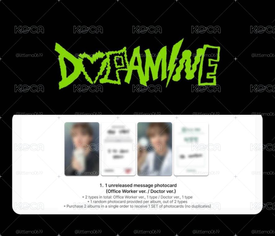 預購-Doh Kyung Soo-DOPAMINE MS2.0 簽售卡 套裝