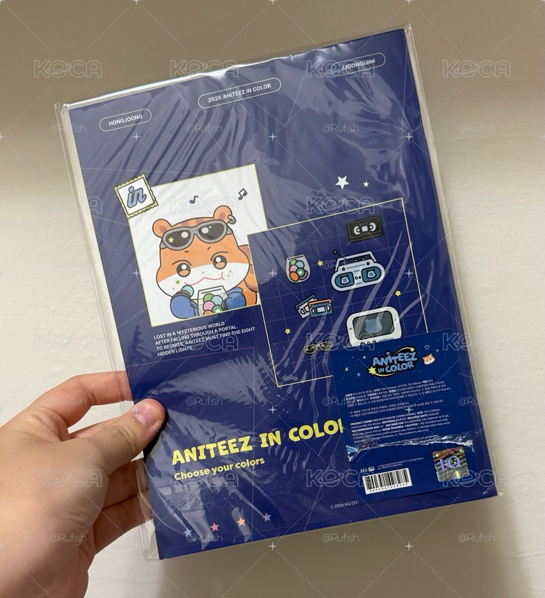 Ateez 弘中快閃店雜誌