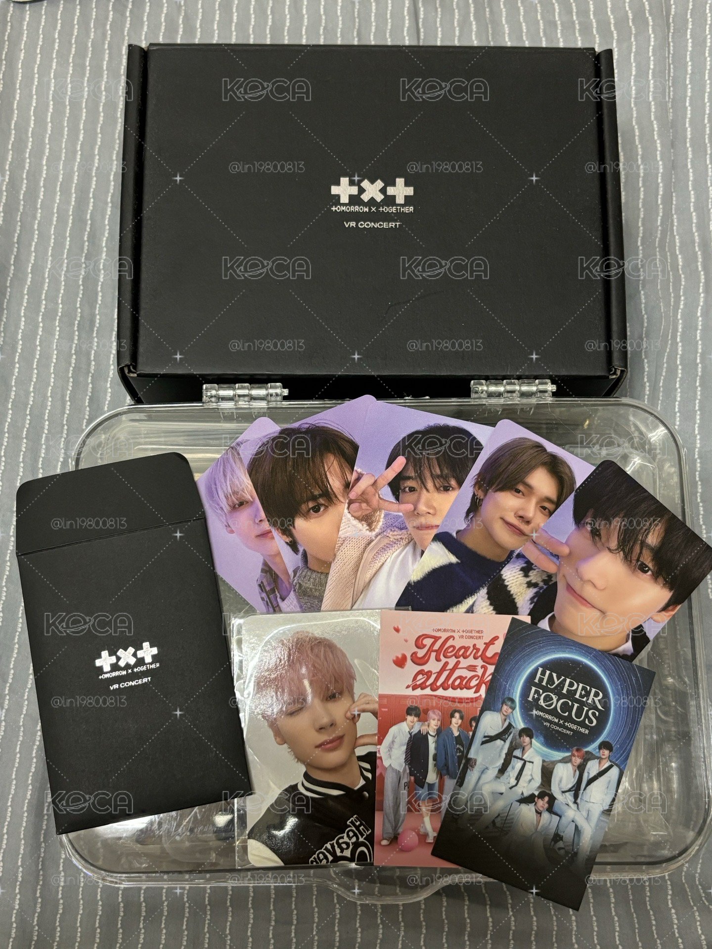 TXT VR套組全新 含特典+5張小卡