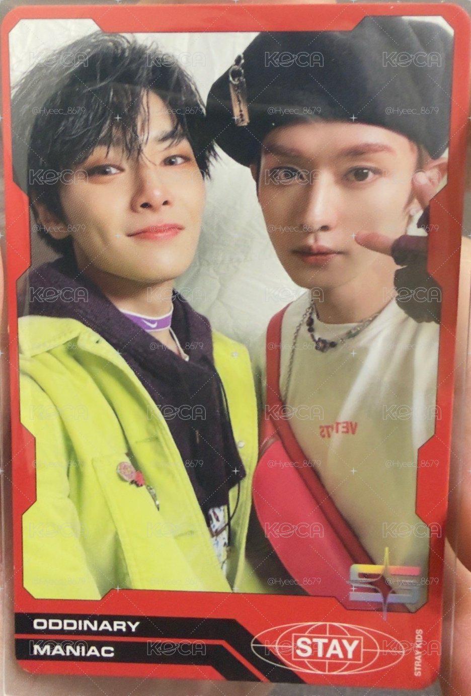 Stray Kids ODDINARY專輯小卡