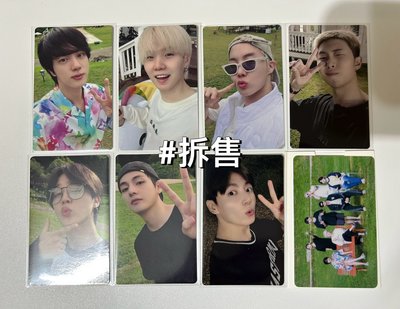 #拆售 BTS 防彈少年團 小森林 in the soop 日版 小卡 特典