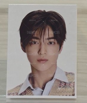 一期會員禮 安乾鎬學弟沒戴眼鏡 證件照 