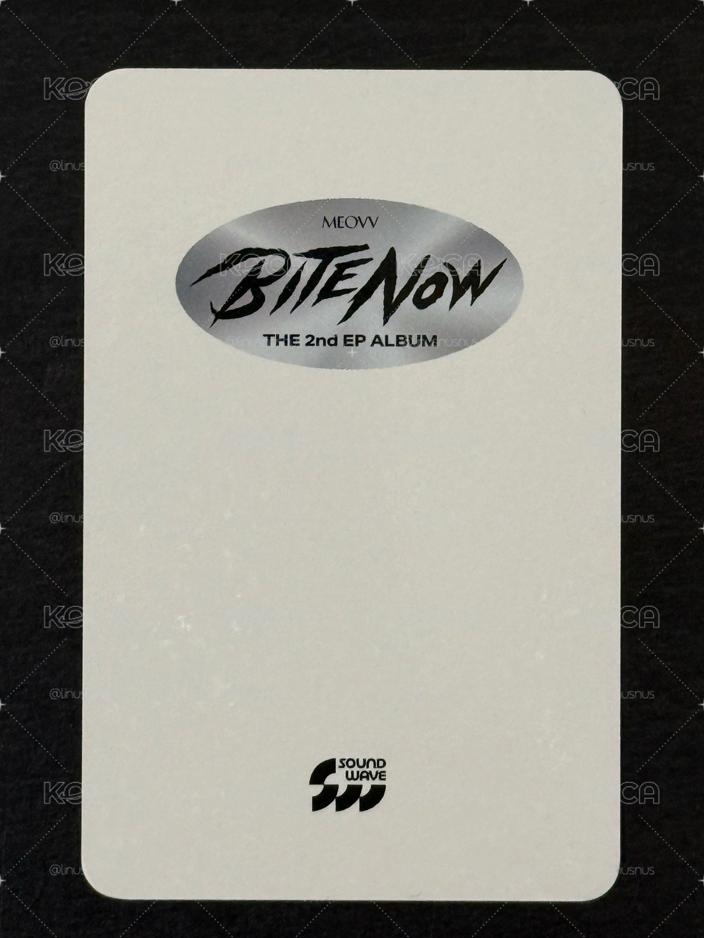 MEOVV BITE NOW sw 2.0 幸運卡 KITTYPLUSH ver. 嘉元 Gawon
