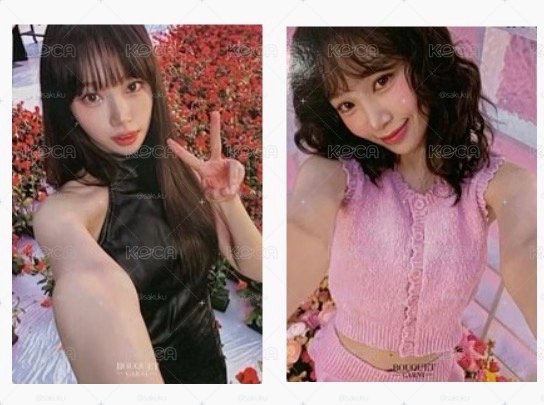 CHAEWON x BOUQUET GARNI 代言卡