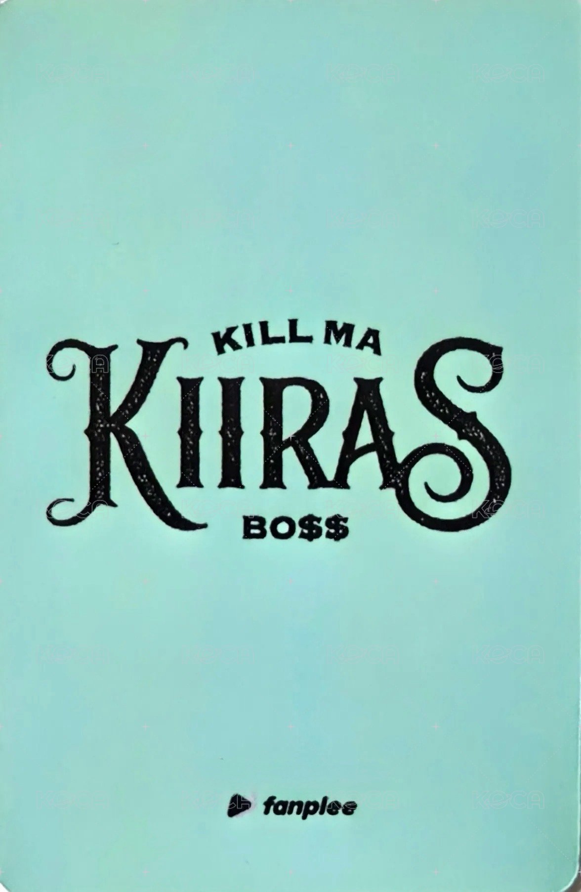 KILL MA BO$$ fp 線上3.0 簽售卡  背面