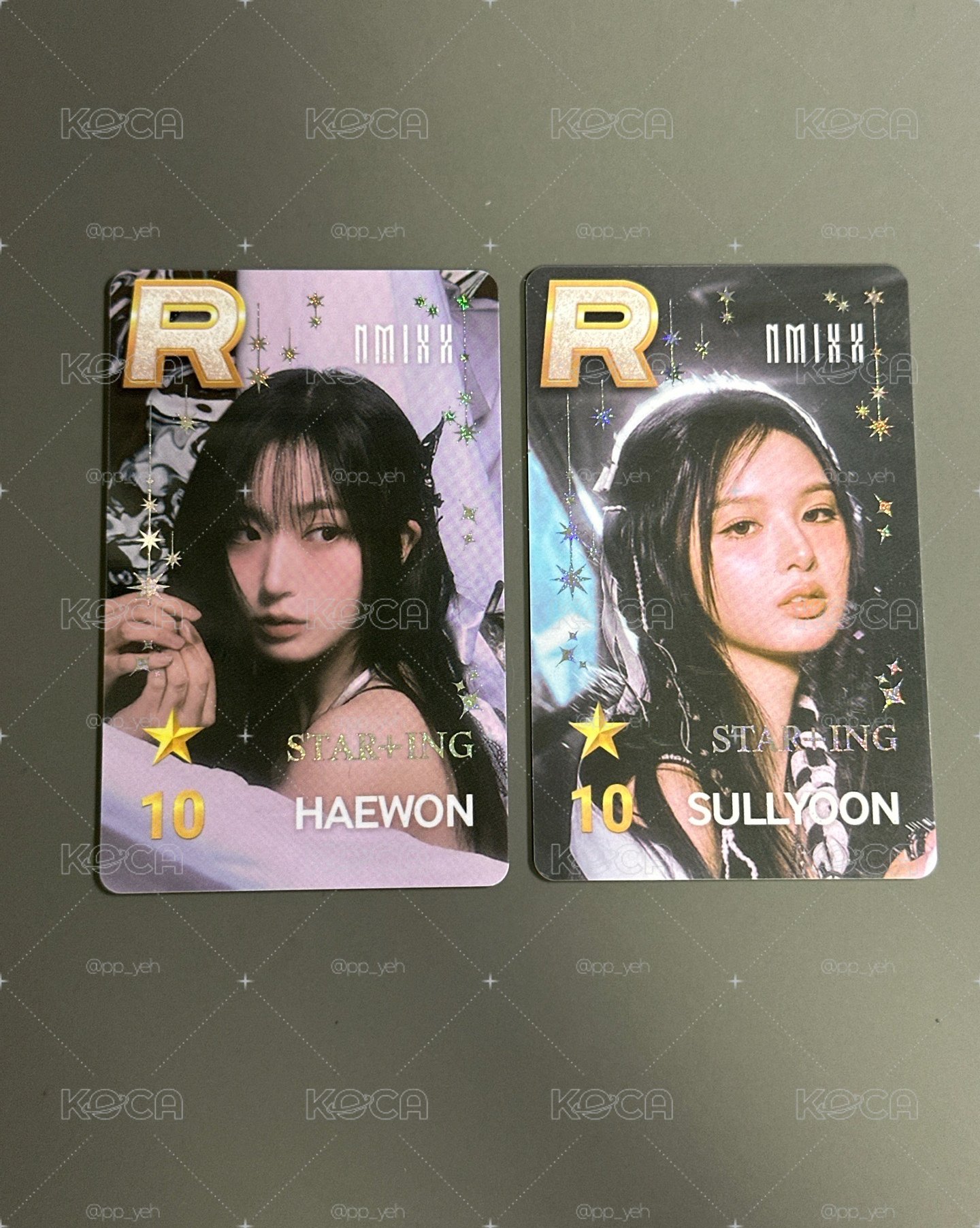 NMIXX 十週年遊戲卡嫄薛（pvc）