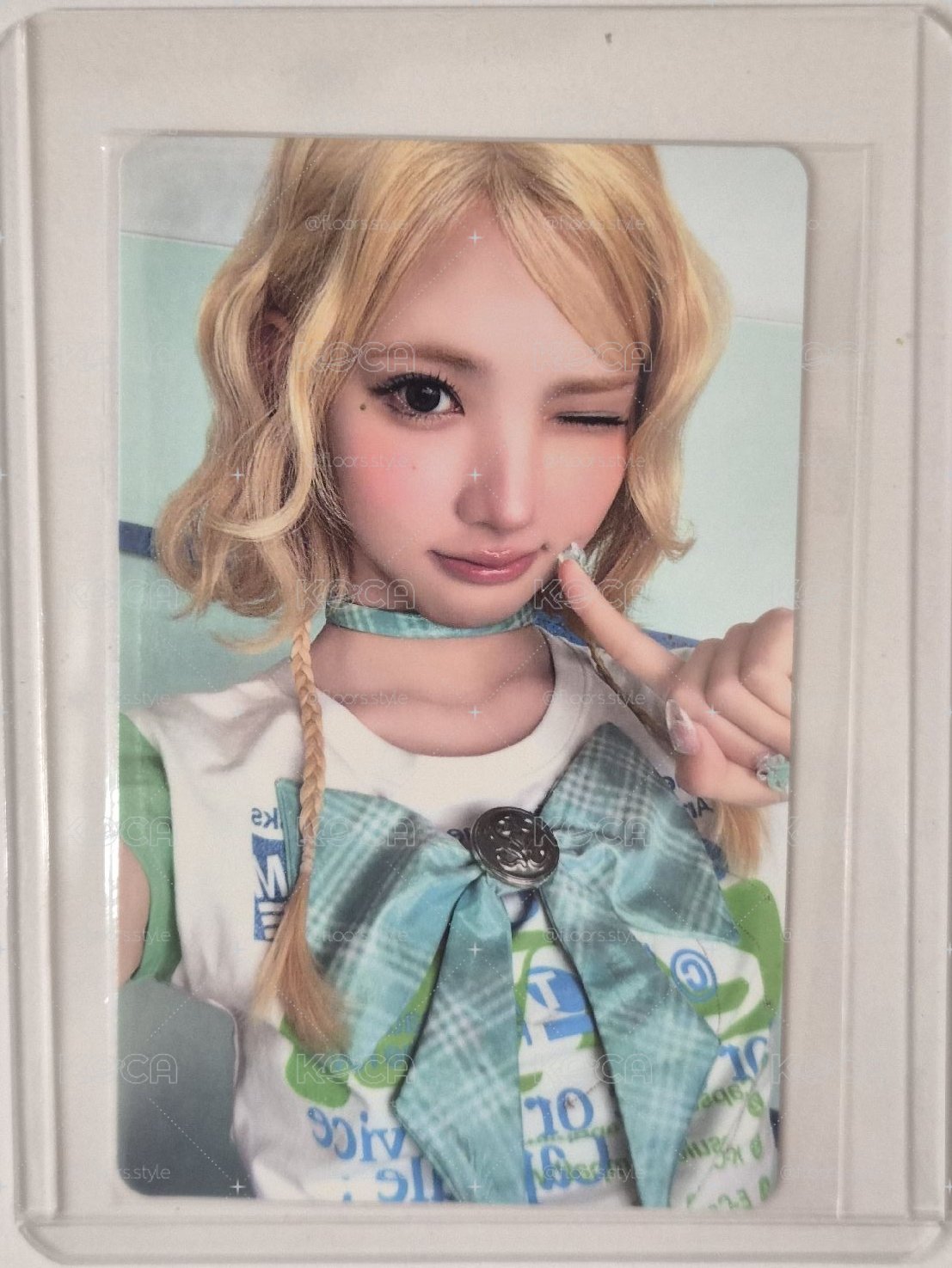 Hearts2Hearts 日專 ICONIC HEART 日咖特典卡 JIWOO