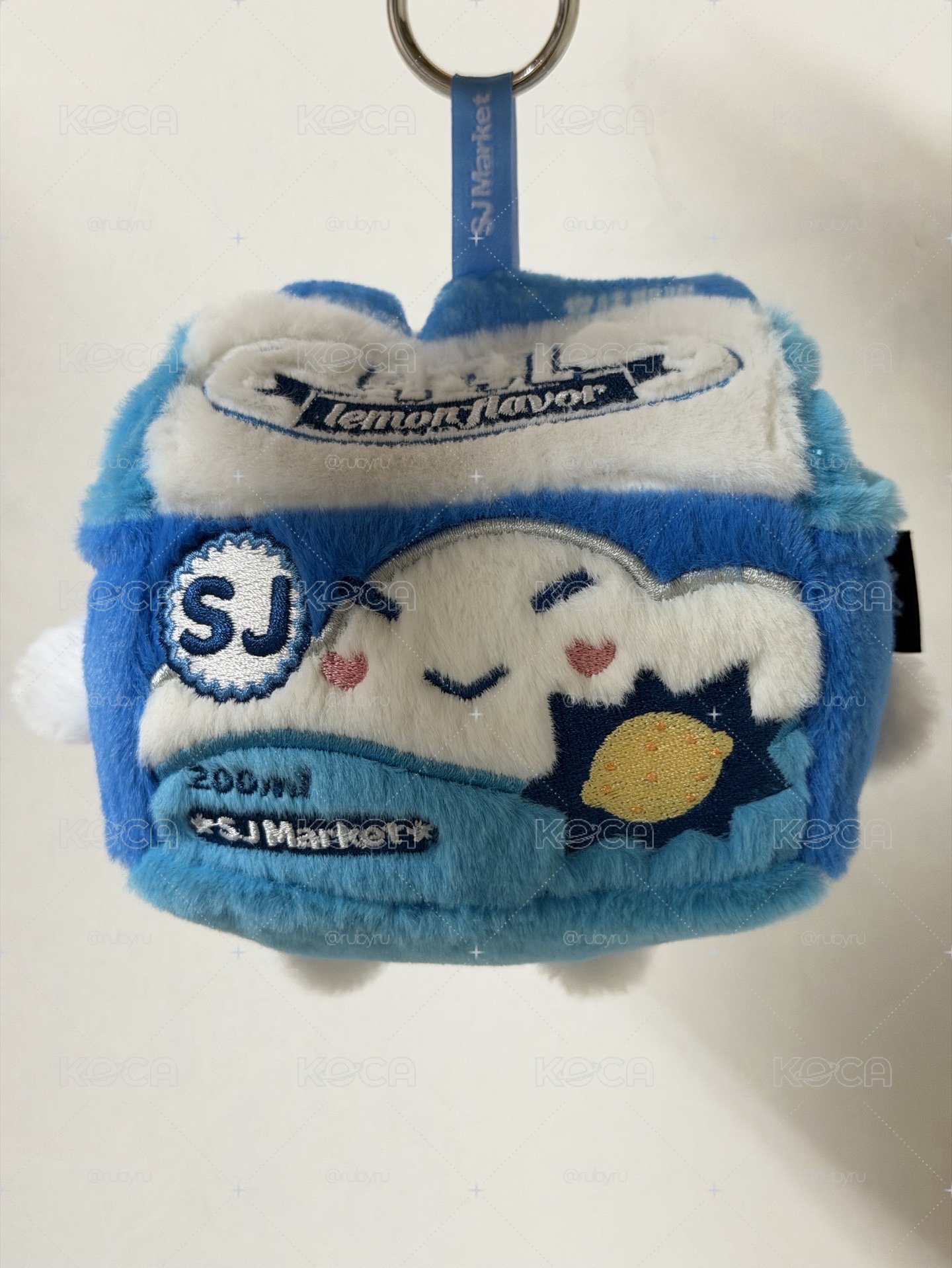 SJ MARKET 毛絨吊飾盲盒 檸檬牛奶 藝聲 無卡