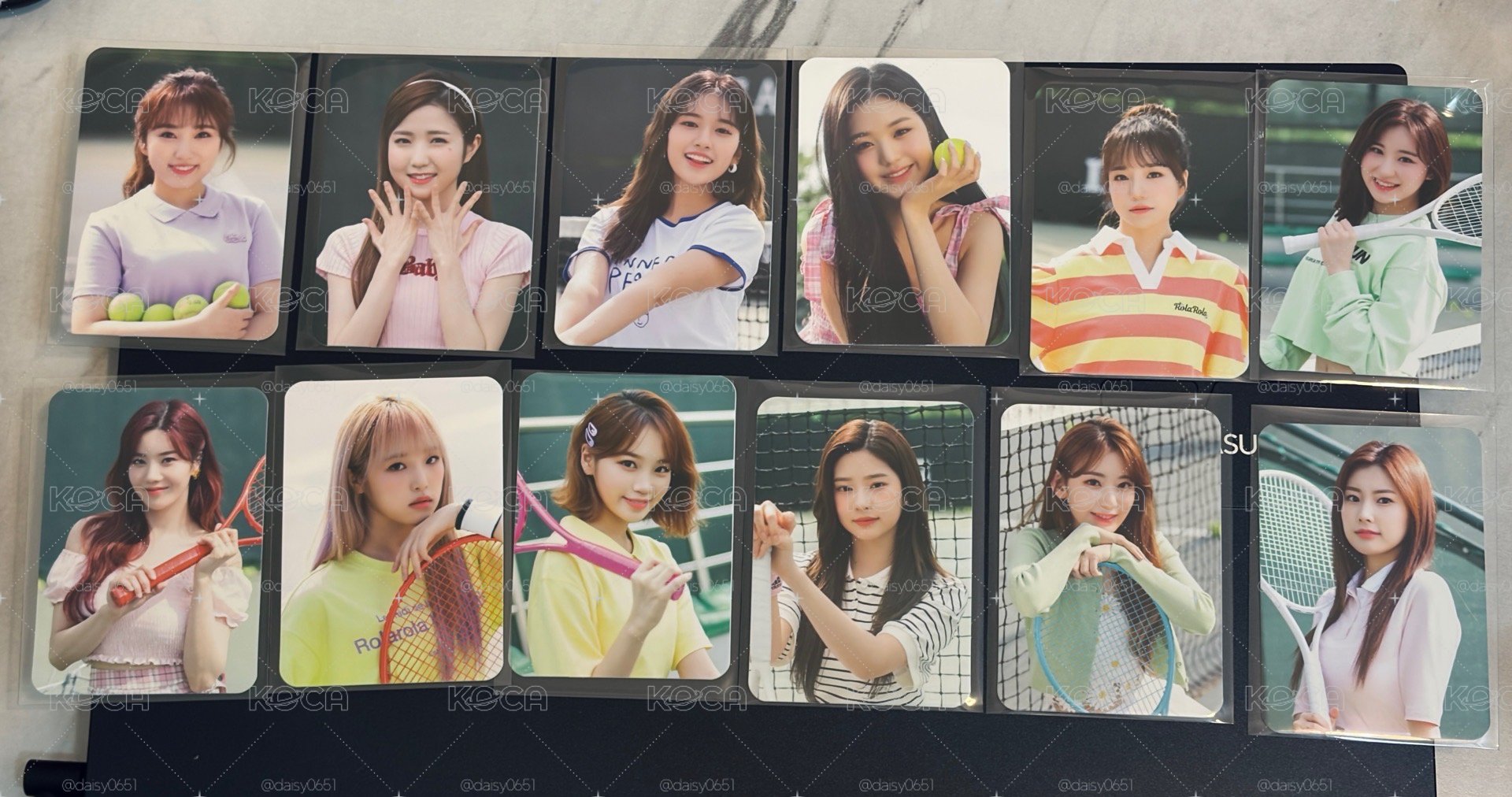 IZ*ONE Dicon雜誌卡全套12張