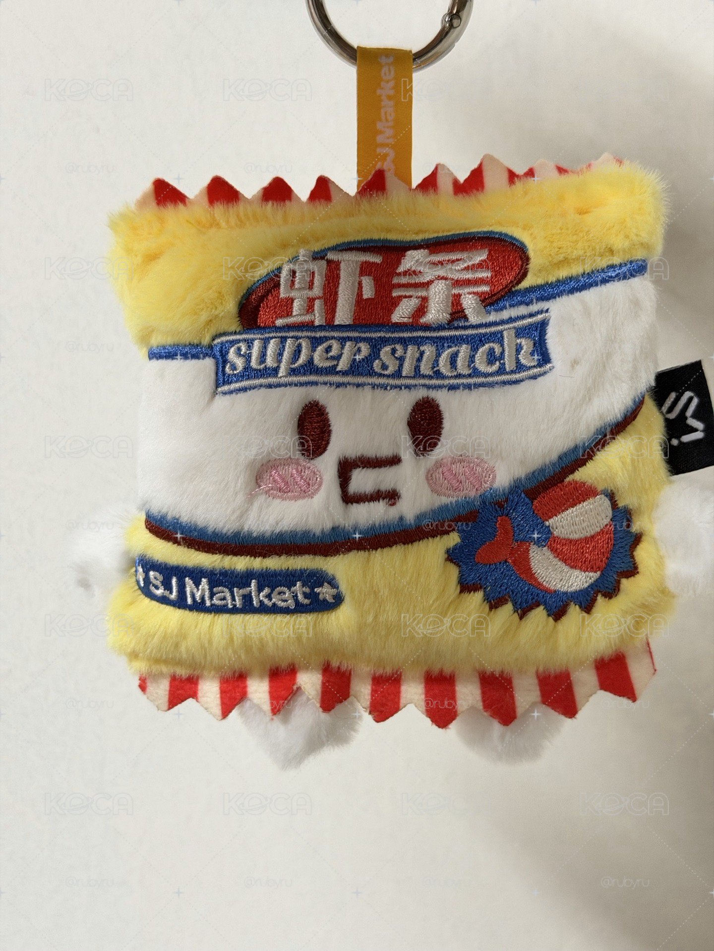 SJ MARKET 毛絨吊飾盲盒 蝦條 銀赫 無卡