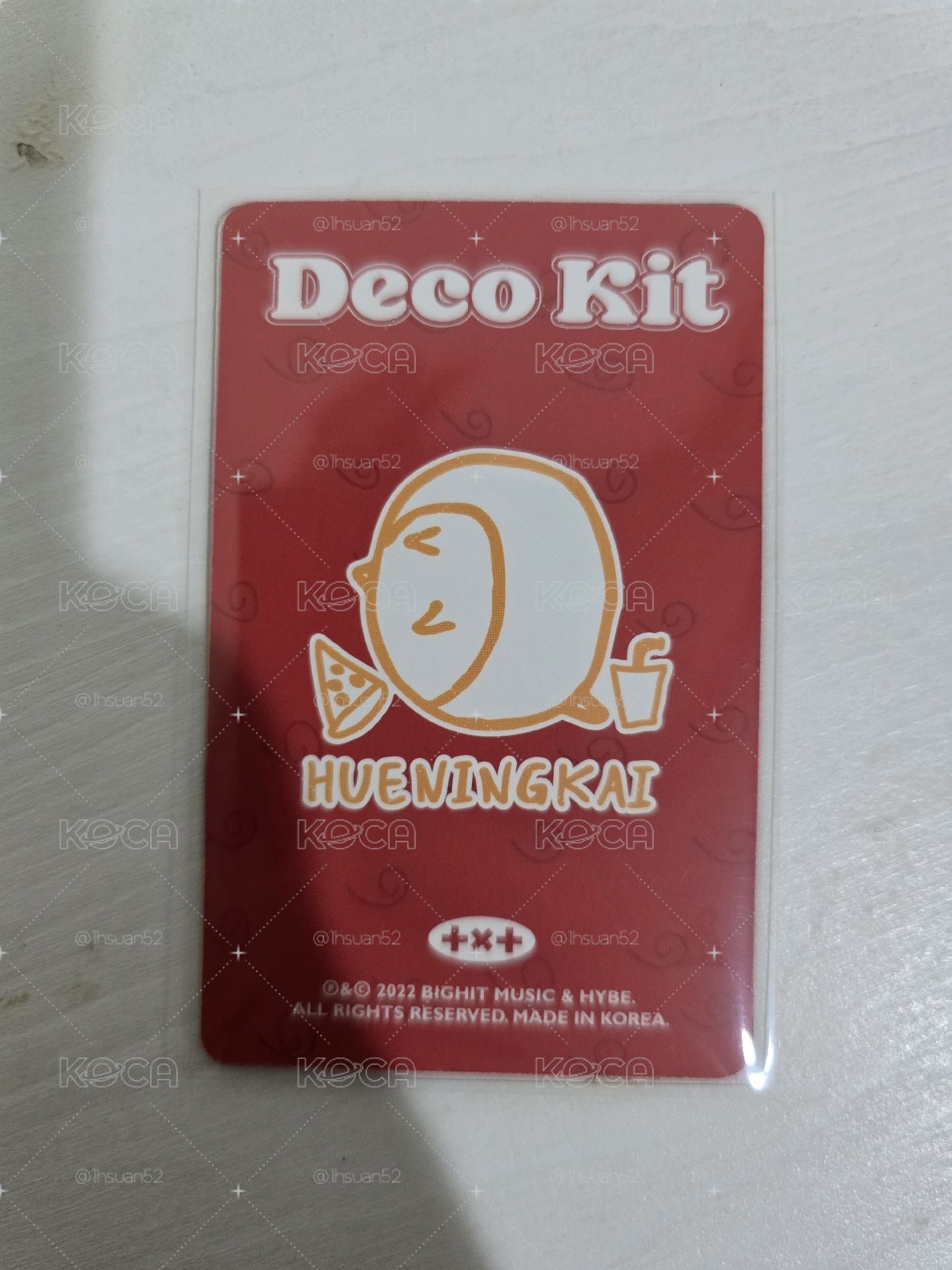 【現貨】22 DECO KIT 隨機卡 休寧