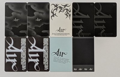 🐈‍⬛志lo｜普版×4 + 盒版×3 +氧氣版×2｜專卡