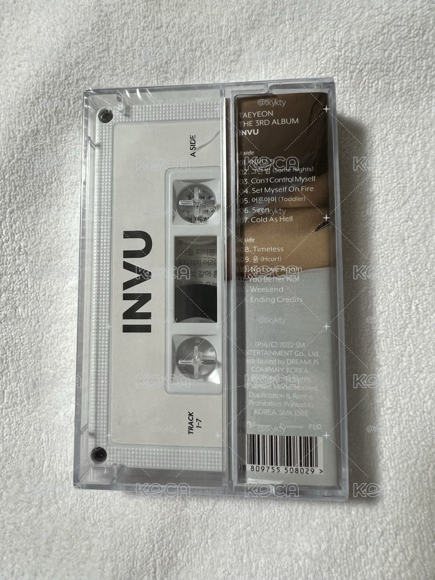 太妍 INVU卡帶 未拆