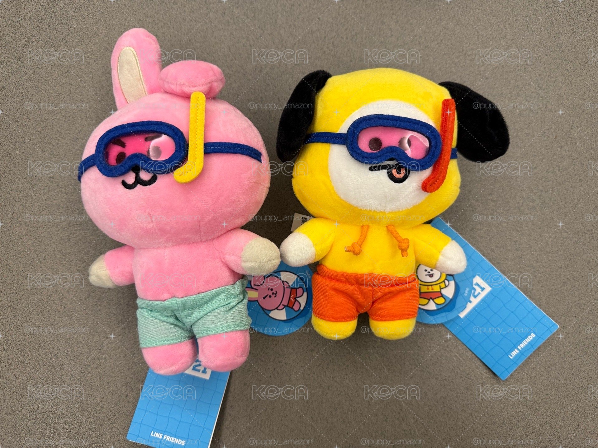 BT21 CHIMMY COOKY 19年夏日系列站娃