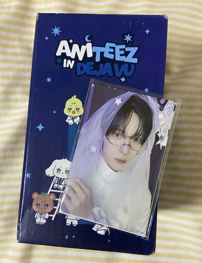 現貨在韓國）Ateez Aniteez 快閃 星星水杯含卡