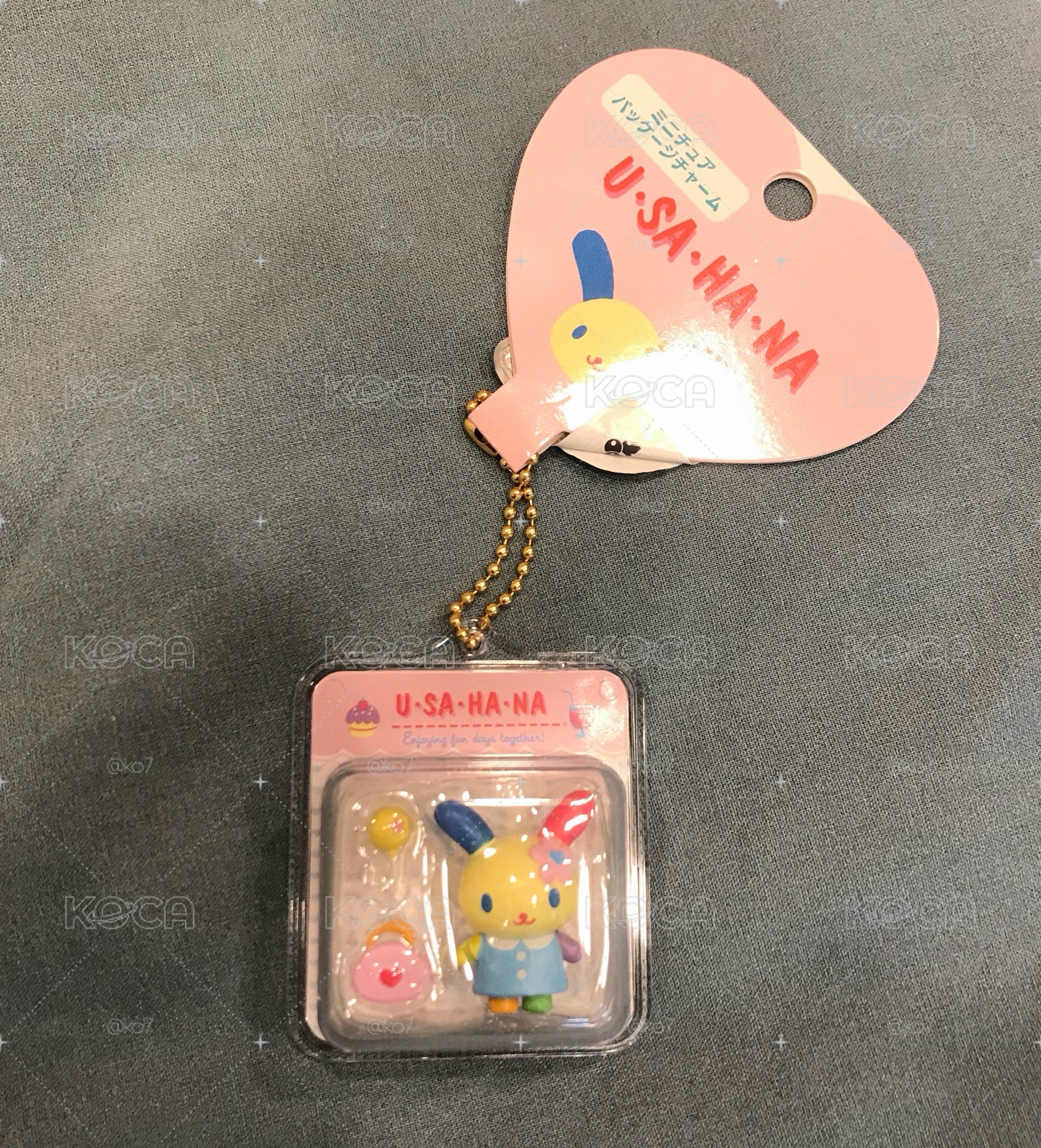 花小兔吊飾
