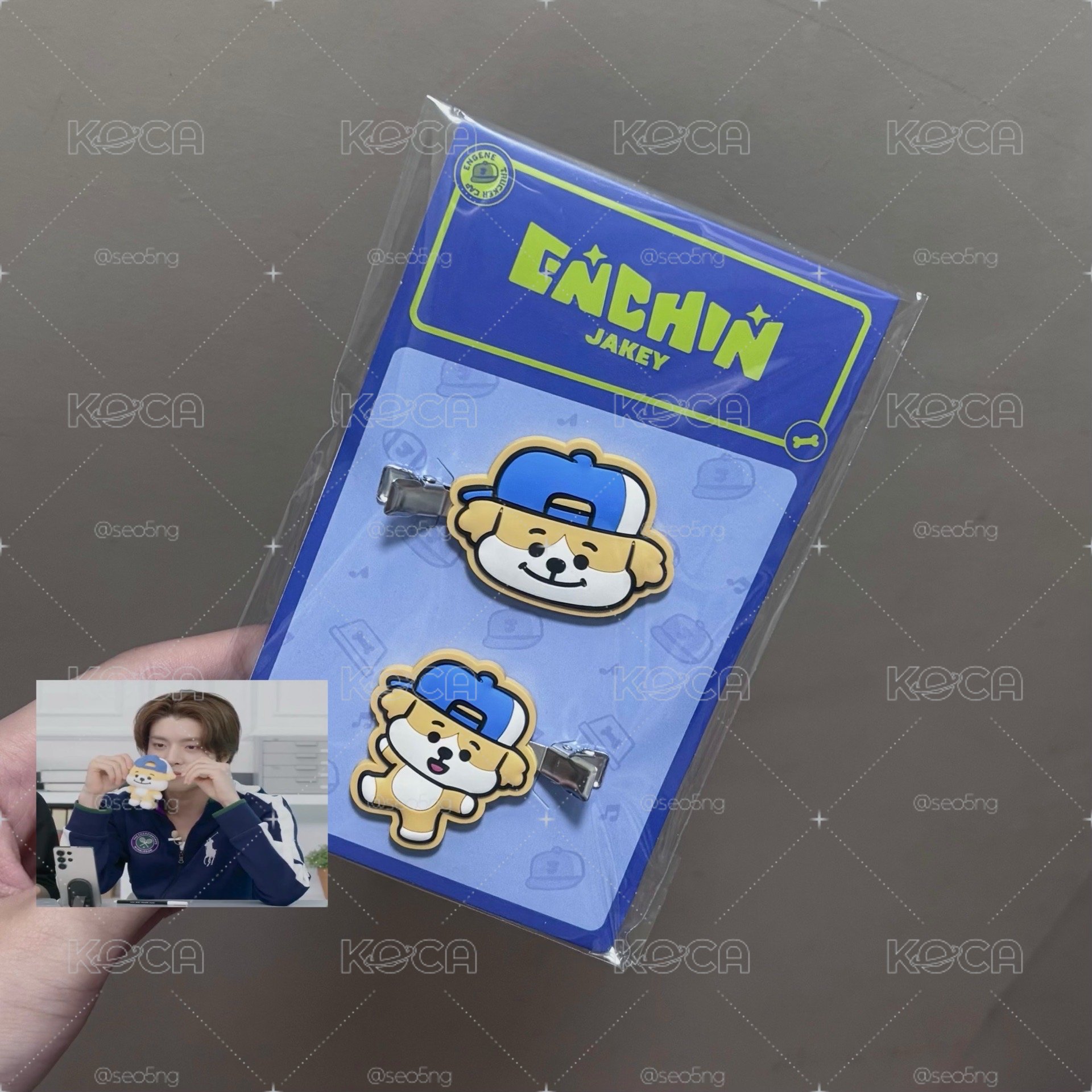 #ENCHIN JAKEY髮夾
