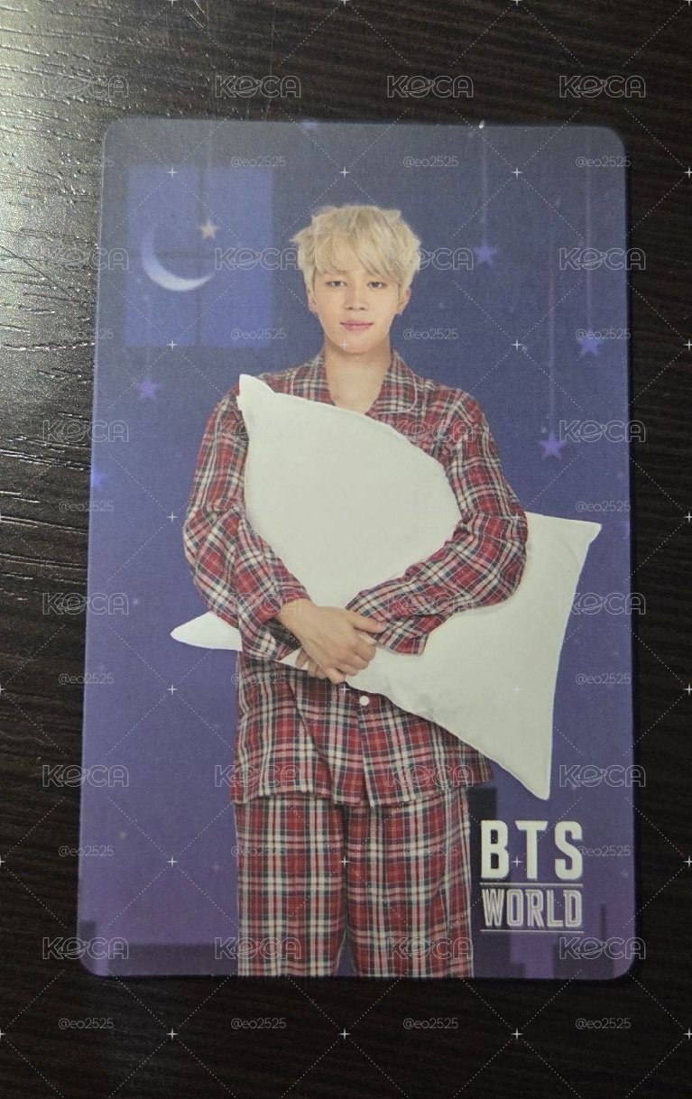 BTS WORLD旻 睡衣卡