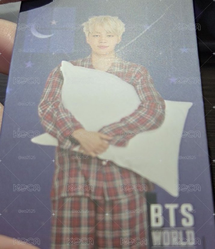 BTS WORLD旻 睡衣卡