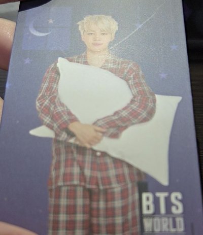 BTS WORLD旻 睡衣卡