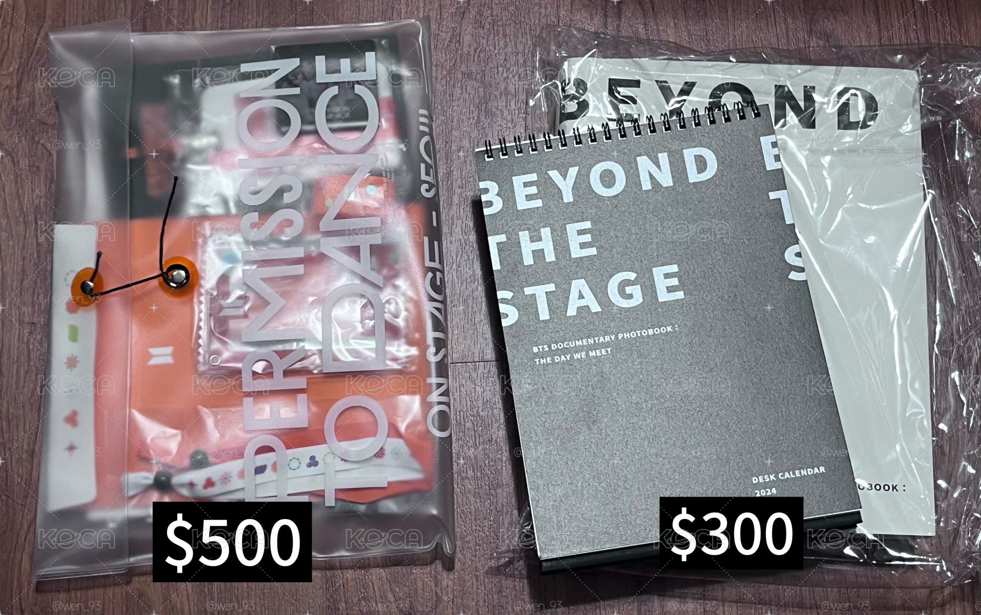 BTS寫真集、DVD