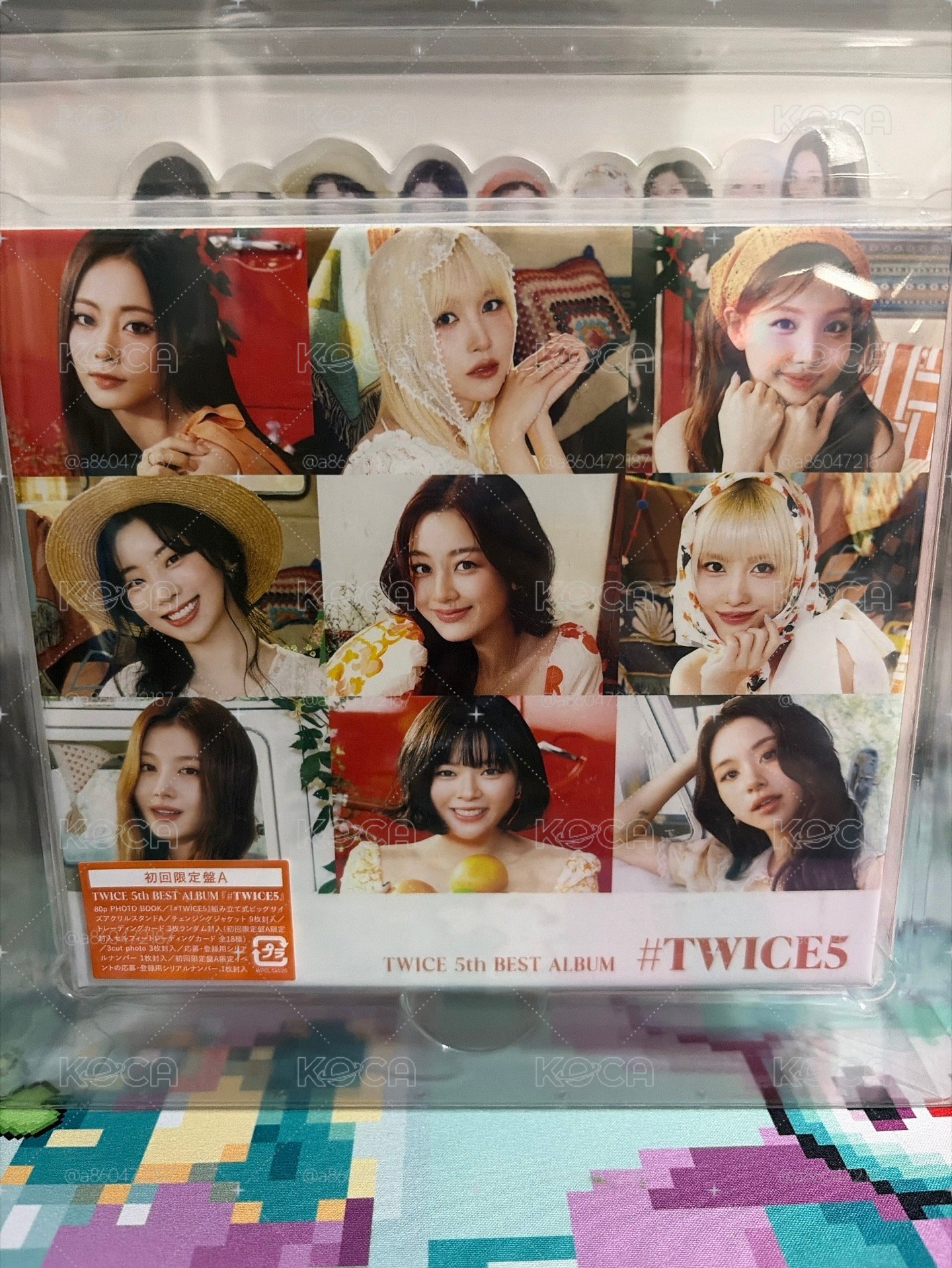 #TWICE5 A版已拆全專