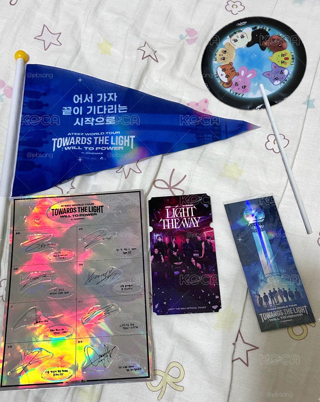 ateez電影周邊、treasure入場禮