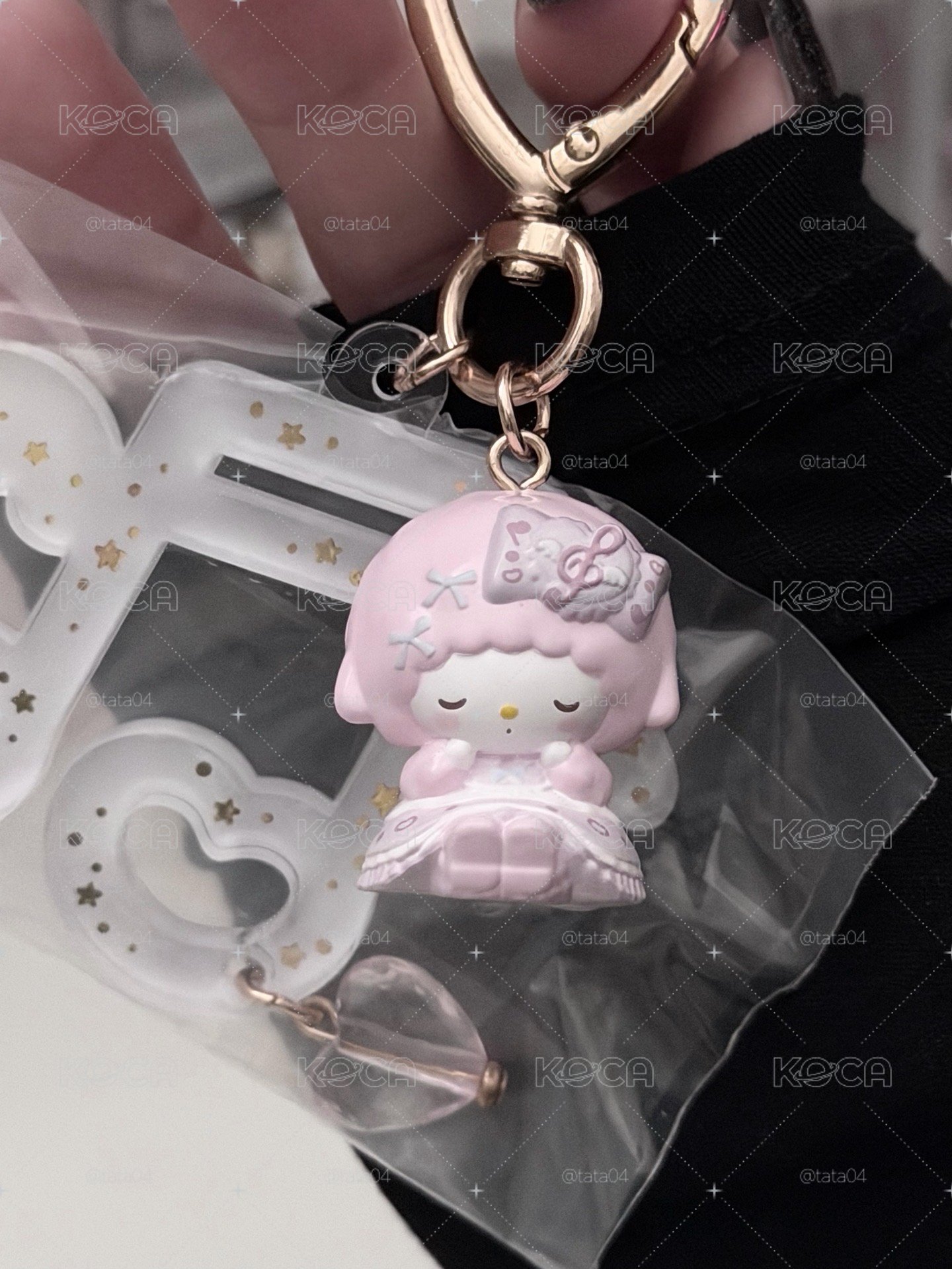 小羊生日盲盒吊飾 粉色音符小羊款
