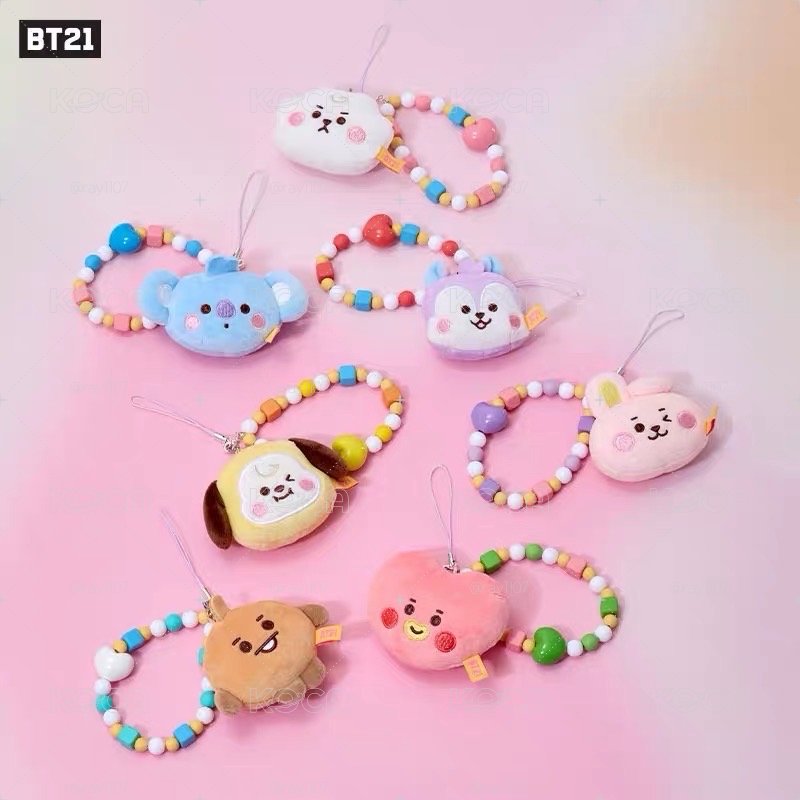 [預購］BT21軟糖系列 - 手機繩掛件