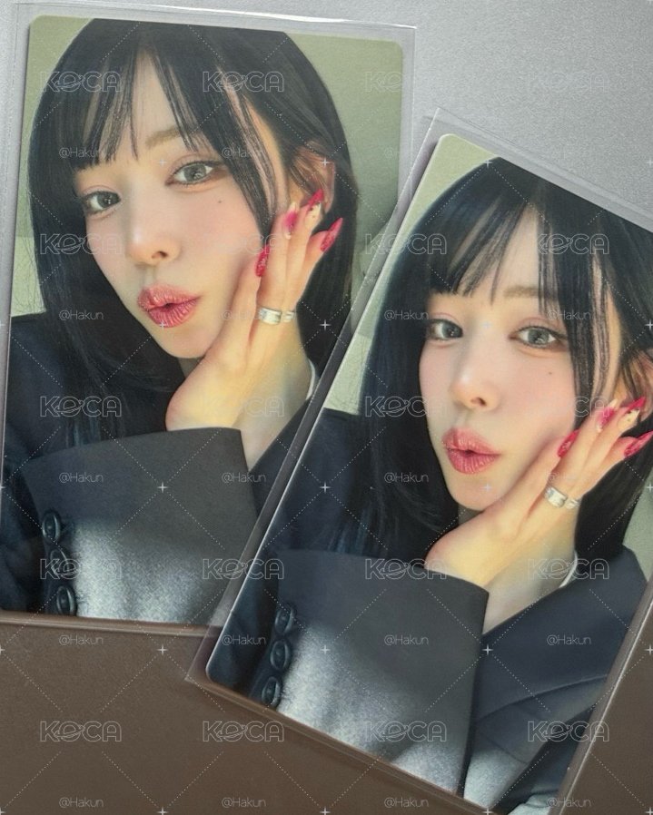 fromis_9日專通常盤小卡 彩